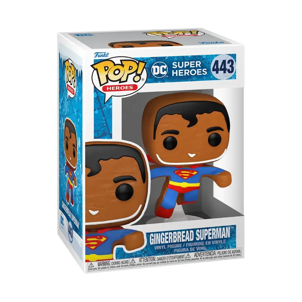 FUNKO - Funko Pop! DC Holiday - Gingerbread Superman