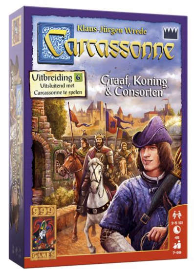 Carcassonne: Graaf, Koning En Consorten