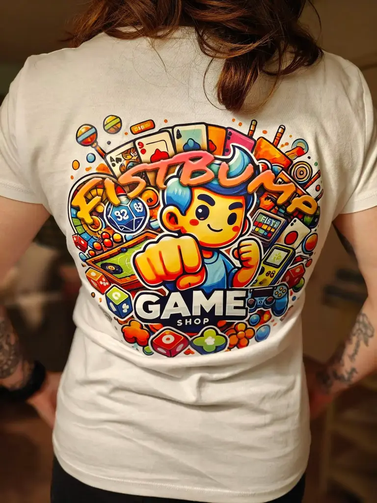 T-shirt Fistbump (Wit, S)