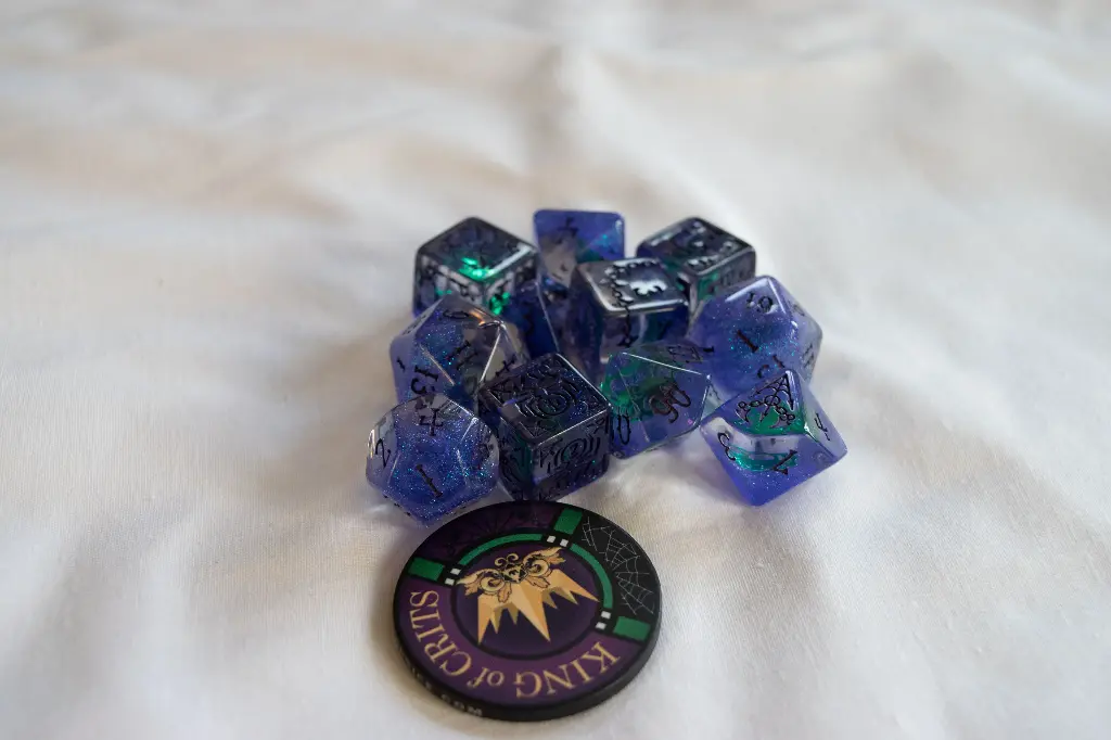 D&D dices - Lolth's Drow