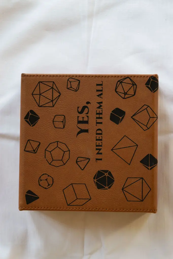 Yes, need them all Leather dice box