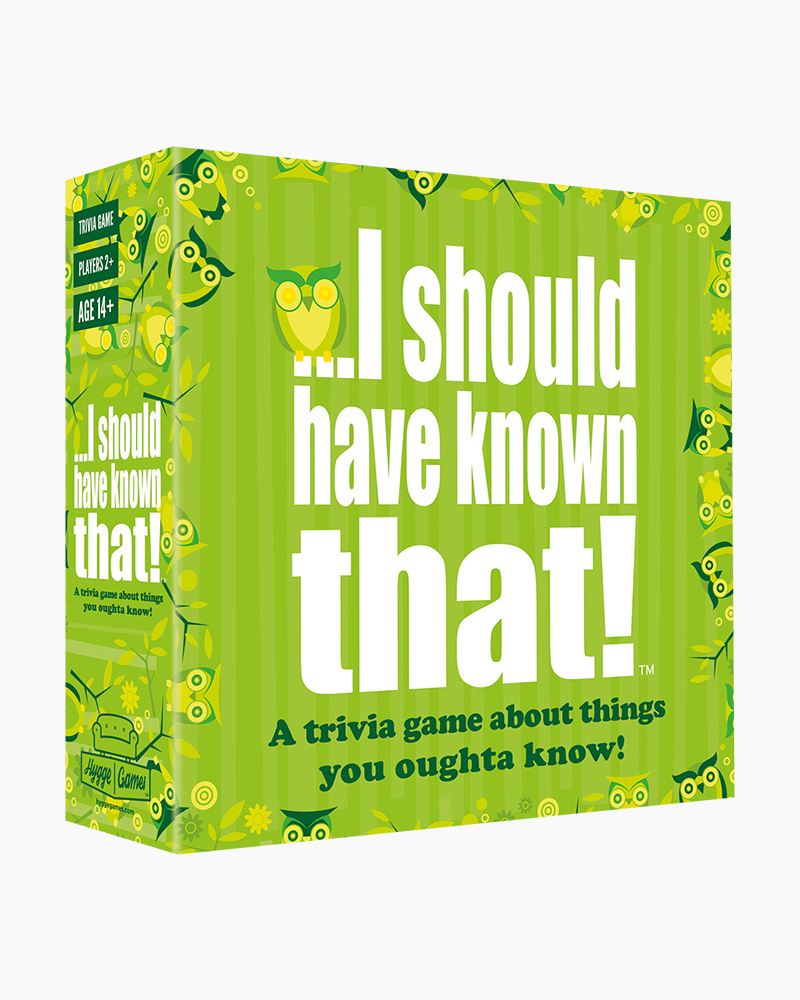 I Should Have Known That!