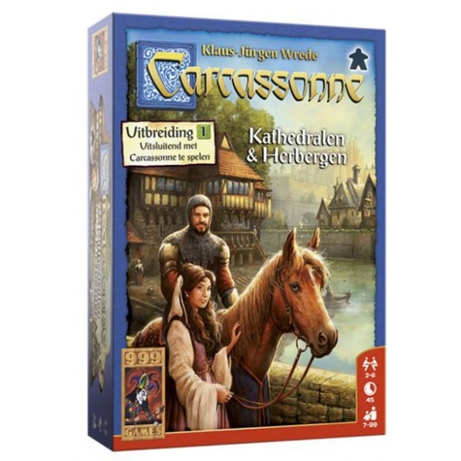 Carcassonne: Kathedralen & herbergen