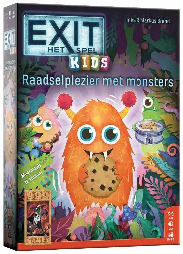 EXIT - Kids Raadselplezier Met Monsters