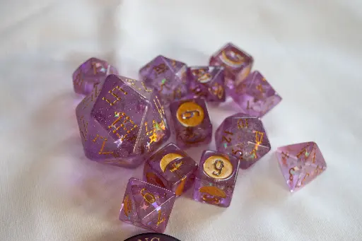 D&D dices - Moonlit Night