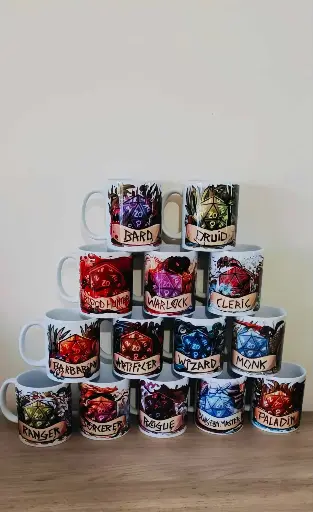Wizard  DND mug 