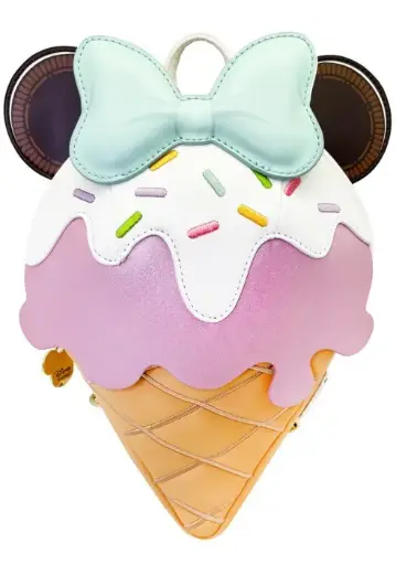 DISNEY Loungefly: Minnie Ice Cream Mini Backpack
